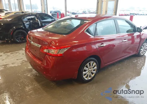 2015 Nissan Sentra Sv из США, поврежденный, VIN 3N1AB7AP3FL667792